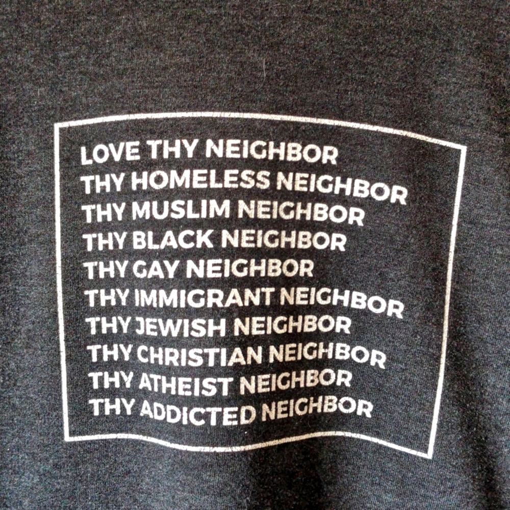 Love thy neighbor hoodie